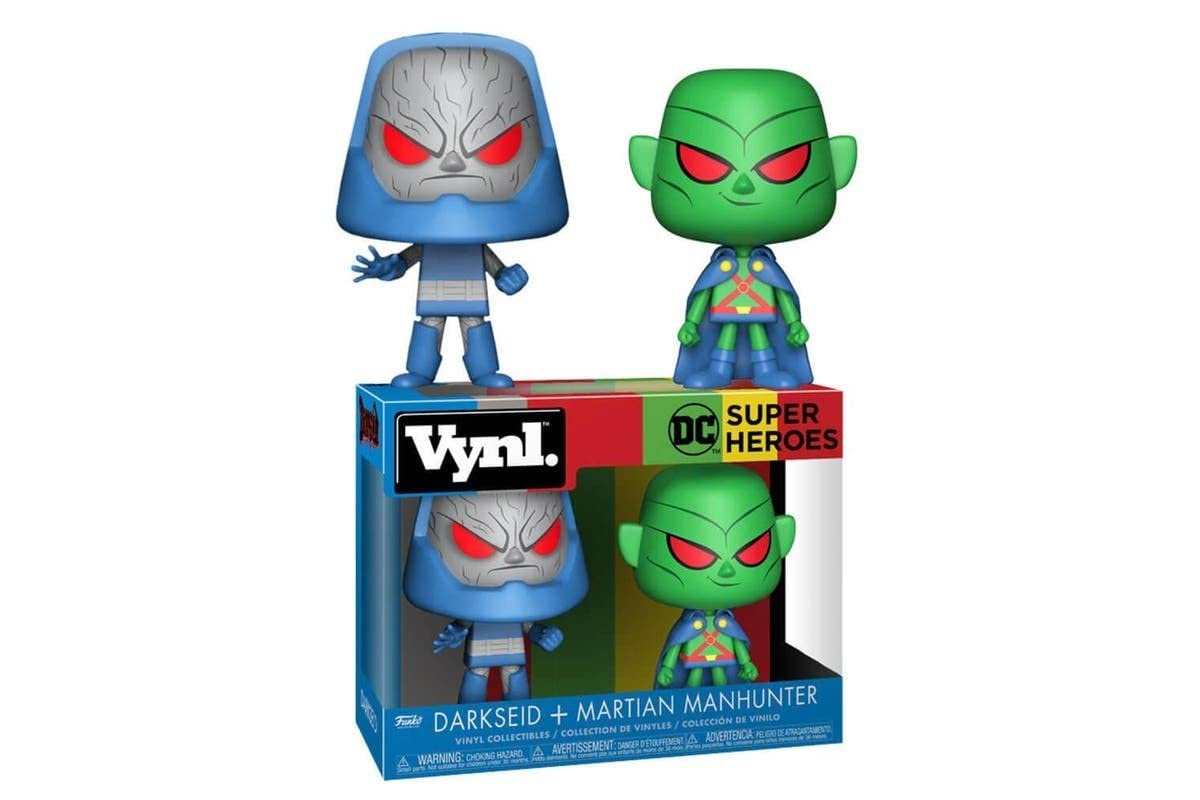 Funko Vynl: Dc Martian Manhunter And Darkseid Collectible Vinyl Figure