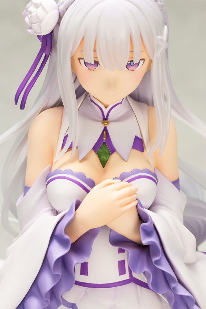 Kotobukiya Re:Zero – Starting Life In Another World: Emilia (Memory’S Journey) Pvc Statue, Multicolor