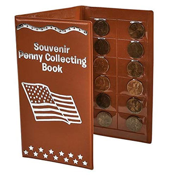 Rhode Island Novelty Red 3.5    X 6    Museum Penny Holder Book Two Per Order