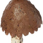 KALALOU Metal Mushrooms Set - One Size, Brown, Model CZG1108