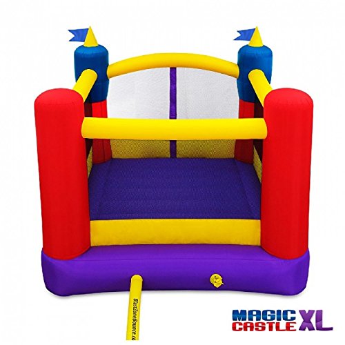 Blast Zone Magic Castle Xl10 - Inflatable Bouncer With Blower - Premium Quality - Large - Holds 5 Kids - Fast Setup