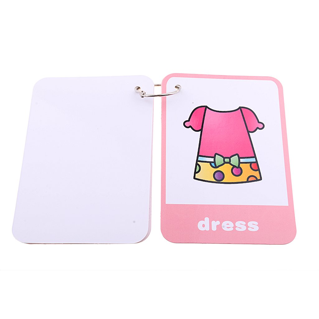 Styleheaven Flash Cards  Educational Learning Picture & Word Card Clothes  23Pieces