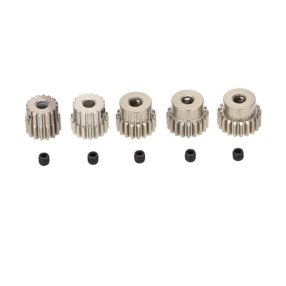 GoolRC 48DP 3.175mm 16T 17T 18T 19T 20T Pinion Motor Gear for 1/10 RC Car Brushed Brushless Motor