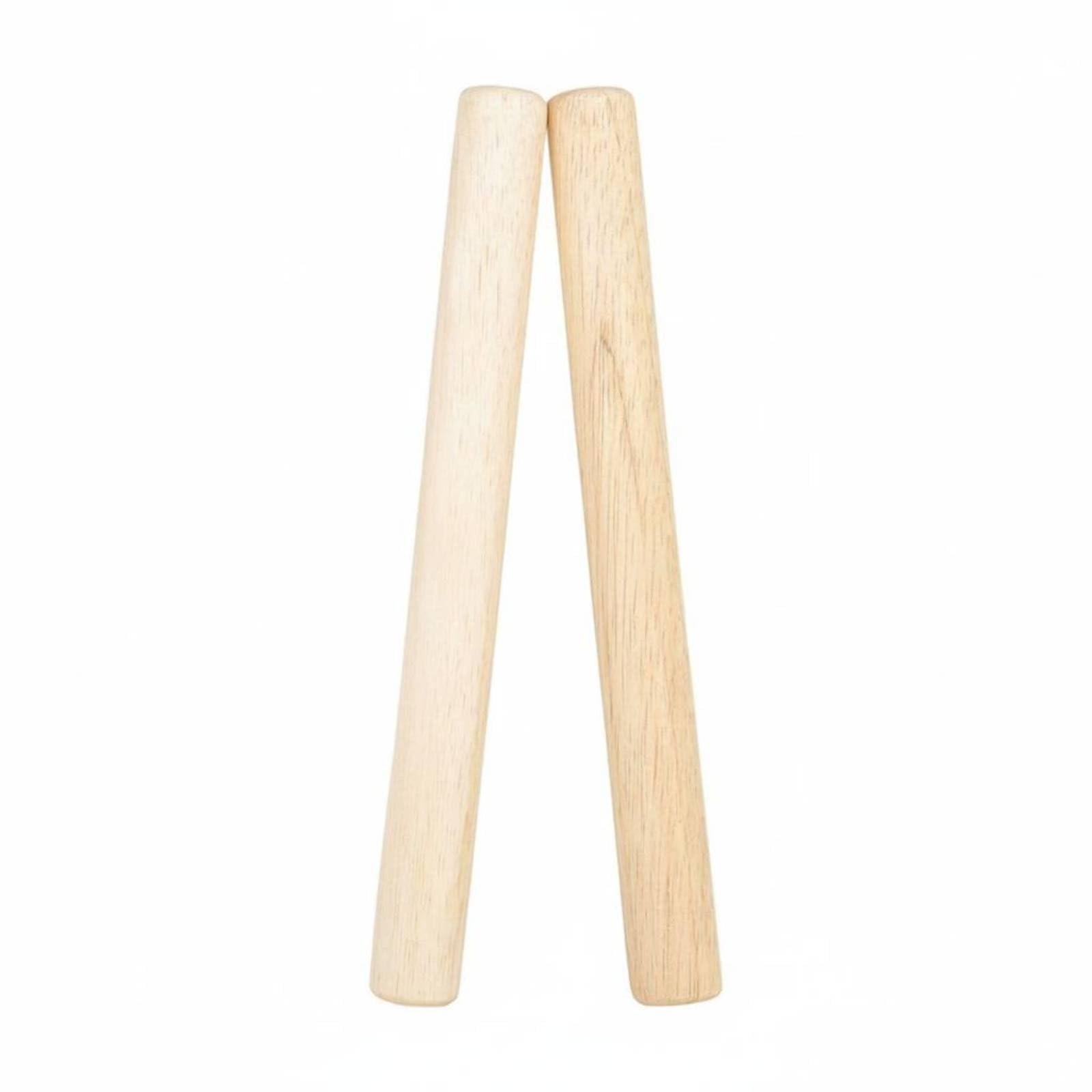 Myaddiction 2 Pieces LongLasting Wooden Rhythm Sticks Pair Set Wood Percussion Sticks Polished Surface Wood Rhythm Stick Comfor