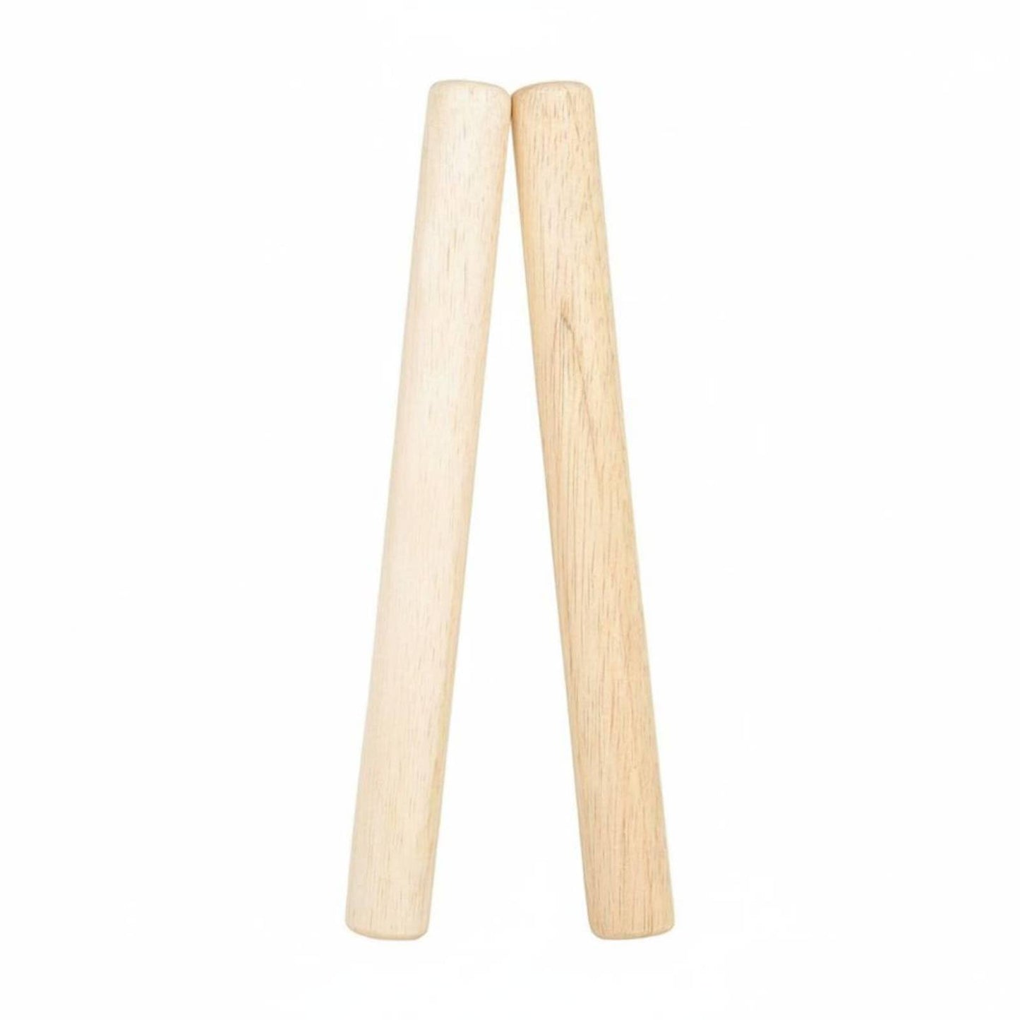 Urjix 2 Pieces LongLasting Wooden Rhythm Sticks Pair Set Wood Percussion Sticks Polished Surface Wood Rhythm Stick Comfortable 