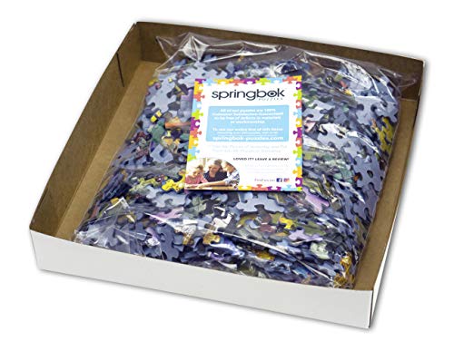 Springbok - Dream Garage - 1000 Piece Jigsaw Puzzle With Classic Muscle Cars