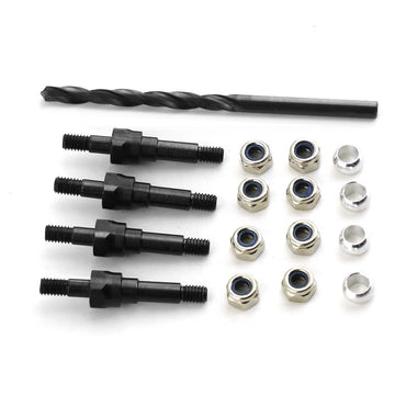 Front & Rear Universal Shock Standoff Upgrades Parts for Arrma 6S Typhon Kraton Outcast Mojave Notorious Infraction Felony Talio