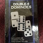 Chh Black/Cream Color Double 6 Jumbo Size Domino Tiles – Premium Set Of 28 Ivory Dominoes – Classic Family Game In Cardboard Box