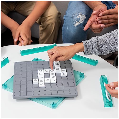 Upwords, The Game Of Quick Stacking & Word Hacking With Stackable Letter Tiles, 2022 Edition | Word Games | Board Games For Kids