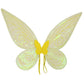 Fairy Wing,Butterfly Fairy Halloween Costume Angel Wings,Halloween Costume Sparkle Angel Wings Dress Up Party Favor Yellow