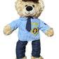 ZZZ Bears Personalized Teddy Bear - Thoughtful Gift for Corrections Officers, Spouses & Kids - Brown & Gray Plush Toy