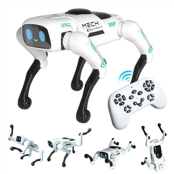 VBNCITY Smart Robot Dog Toy  Perro Robot Toys for Kids  RC Robo Dog Pet with STEM  Robotic Dog Pal for Kids and mature-themeds  Electronic Remote Control Robots for Birthday for Boy and Girl