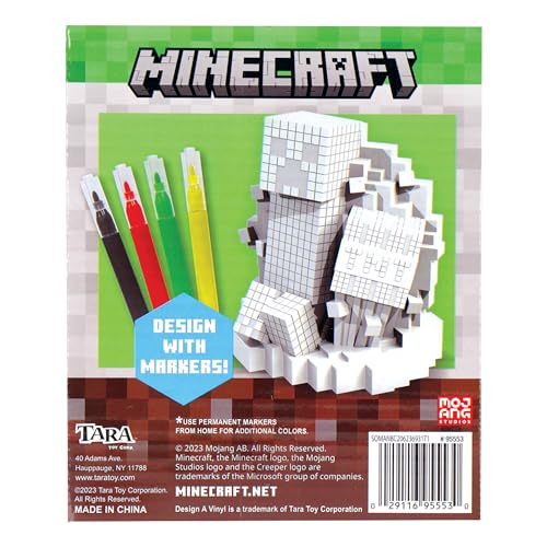 Tara Toys Minecraft Vinyl Figure - Multi-Color, Model 95553, Durable Design