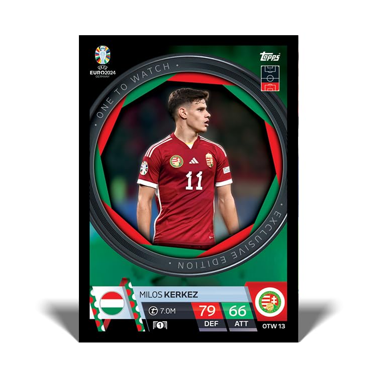Topps Official Match Attax For 2024 European Football Championship - Tournament Box (30 Exclusive Packages)