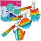 Cucue Simple Fidget Pop Toys - Portable, Calming Sensory Hand Toys For Fun & Stress Relief - Soft & Flexible Silicone Materials