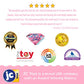 Jc Toys - La Baby | Caucasian 16-Inch Medium Soft Body Baby Doll | Washable | Removable Purple Outfit W/Hat And Pacifier | For Children 12 Months +