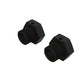 ARRMA Aluminum Wheel Hex 17mm, 16.5mm Thick, Black (2), ARA311117