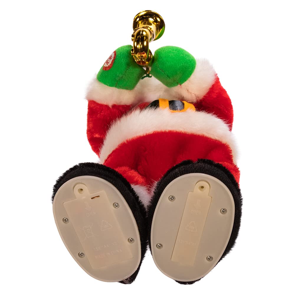 Kurt S Adler H6318 14 in Battery-Operated Dancing Jazz Santa
