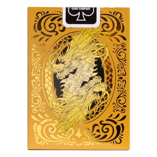 Bicycle Gold Dragon Foil Premium Playing Cards, 1 Deck