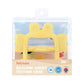 PETINUBE Anti-Dropping Silicone Baby Wrist Teether, Soothing Pacifier for Infants 3+ Months, Crab-Elfin Yellow, Pack of 1, Made in Korea