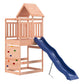 vidaXL Outdoor Wood Playset - Solid Douglas Wood - Features Wave Slide, Rock Wall and Sandpit, Perfect for Backyard Adventures