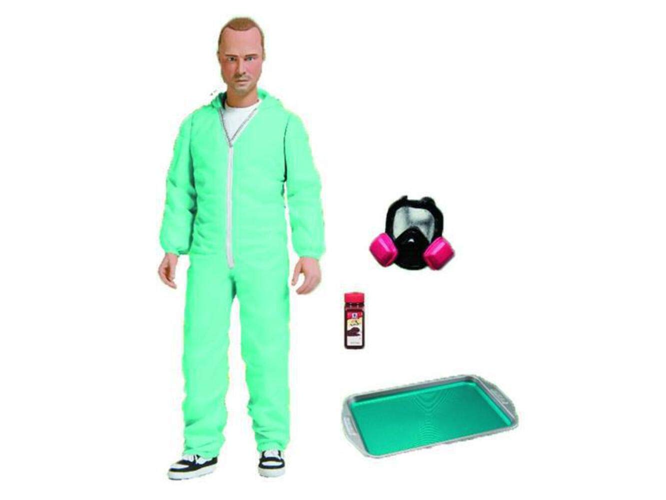 Mezco Toys Breaking Bad: Jesse Pinkman Green Hazmat 6' Action Figure