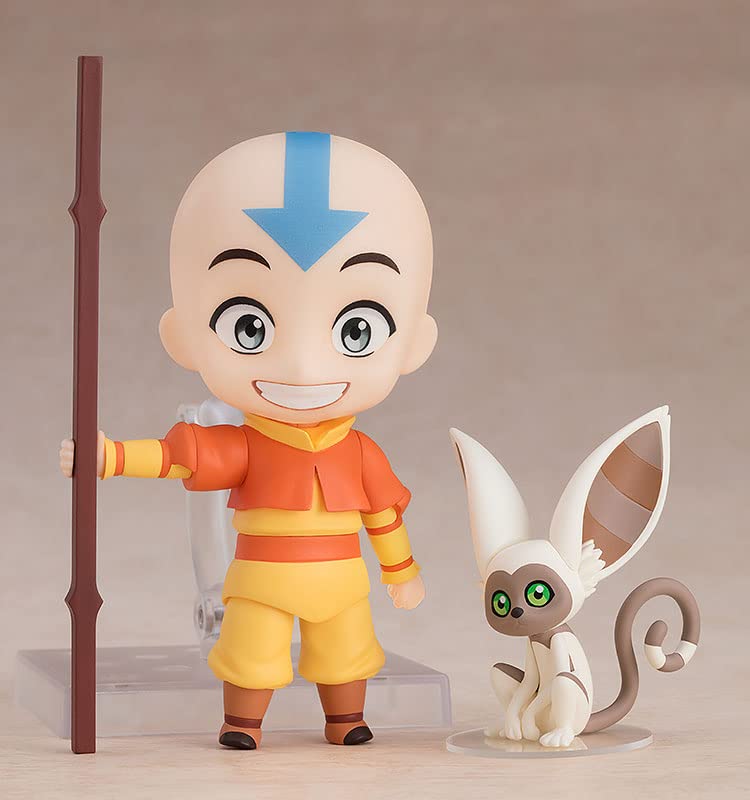Good Smile Nendoroid Aang Figure - Multicolor - Plastic - Model G12895 - One Size