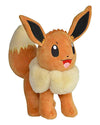 Pokemon 8 Eevee Plush - Officially Licensed - Lets Go Starter Figure - Authentic Soft Stuffed Animal Toy - Gift for Kids, Boys,