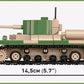 COBI Historical Collection WWII Model 2740 Set - Renault R35, Valentine IX & Panzer I, Multicolored, Plastic, 6.02x44.99x28.02 cm