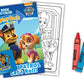 Bendon PAW Patrol Mini Coloring Book Pack - 10 Count, Blue, Includes 2 Mini Crayons & Stickers, Model 41885