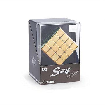 Liangcuber Cyclone Boys 4X4 Speed Cube Mirror Reflective,Magnetic 4X4 Speed Cube Stickerless Shiny Cube