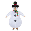 Stegosaurus Inflatable Snowman Costume for Kids - Funny Blow Up Christmas Cosplay - One Size - Polyester - Kid Snowman