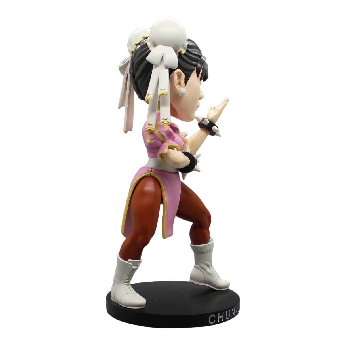 Icon Heroes Street Fighter: Chun-Li (Pink) Polystone Bobblehead