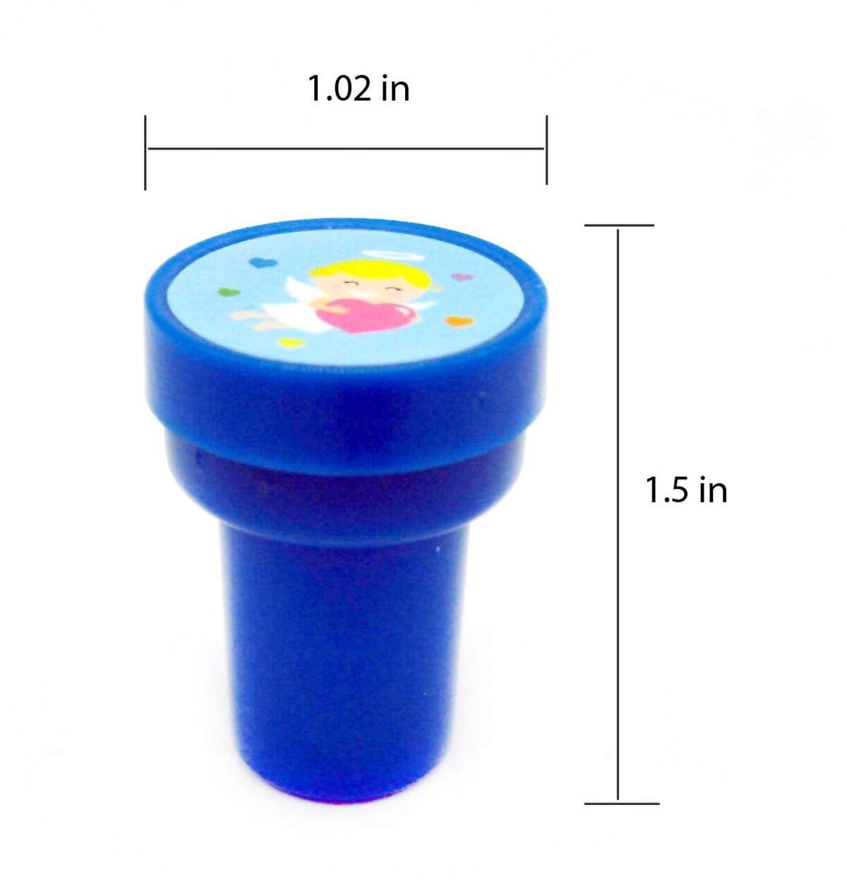 Tiny Mills 50 Pcs Bible Characters Religious Assorted Stampers for Kids