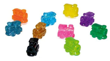10 Piece Domino Train Markers (Random Colors)