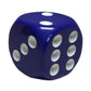 Role 4 Initiative D6 18Mm Opaque Dark Blue W/White (12)