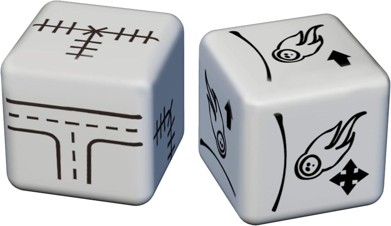 Horrible Guild Railroad Ink: Deep Blue Edition - Dice Rolling Railway Game, One Size, Plastic, Ages 8 & Up, Expansion Dice Included