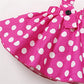 Baby Toddler Girl Polka Dots Fancy Dress Up Costume Birthday Party Tulle Dresses With Polka Dot Headband