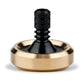 DjuiinoStar enhanced Spinning Top  Brass Collar with Zirconium Stem  8-10 Minutes  High Precision EDC Desktop Toy DST-811R