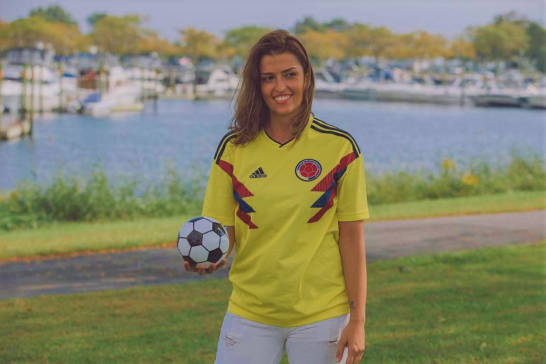 Gender Reveal Soccer Ball with Pink and Blue Powder