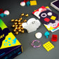 Oink Games DroPolter - Fast-Paced Family Game for 2-5 Players - Cardstock - Ages 6+ - Red/Blue - Travel & Party Game
