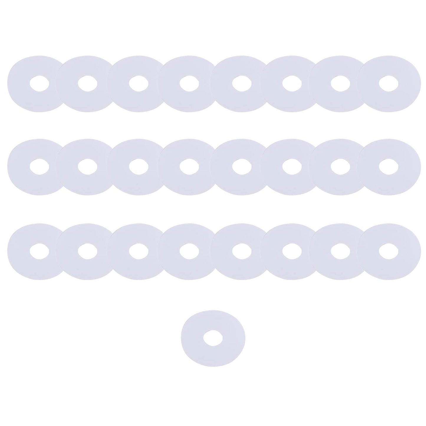 25-Pack 1/10 Universal RC Body Washers for Traxxas Arrma Axial Losi Redcat Racing RC Cars Trucks Crawlers Buggy Body Shell Mount