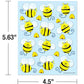 Carson Dellosa 72-Piece Bumble Bee Stickers for Kids Classroom Pack, Bumble Bee Classroom Stickers, Perfect for Incentive Charts