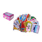 Ujeavette 30 Pieces Preschool Educational Flash Cards With Storage Ring Daily Supplies