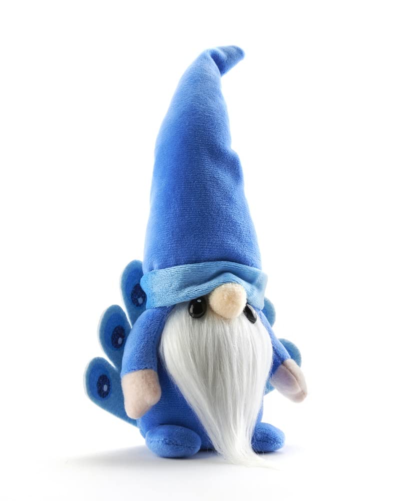 Giftcraft 473944 Peacock Gnome, 9 Inch, Polyester, Percy
