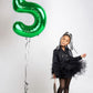 Dark Green Number 5 Balloon 40 Inch For Boy Girl Birthday Party Decorations, Five Year Old Balloon Decorations, 5 15 Number Ball