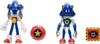 Sonic the Hedgehog Sonic 4 Action Figure 2 Pack - Modern Sonic & Modern Metal Sonic