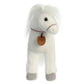 Aurora® Exquisite Breyer® Arabian Stuffed Animal - Realistic Detailing - Imaginative Play - White 13 Inches