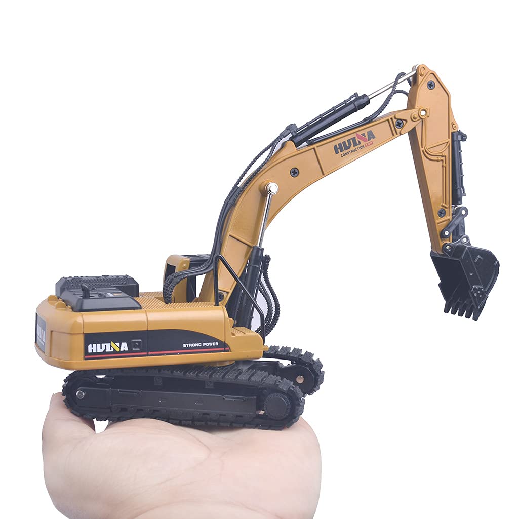 Ailejia 1/50 Scale Articulated Dump Truck Excavator Toy Alloy Models Construction Vehicle s Model Engineering Car Toy boy Gift (