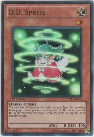 Yu-Gi-Oh! - D.D. Sprite (Stor-En004) - Storm Of Ragnarok - Unlimited Edition - Super Rare